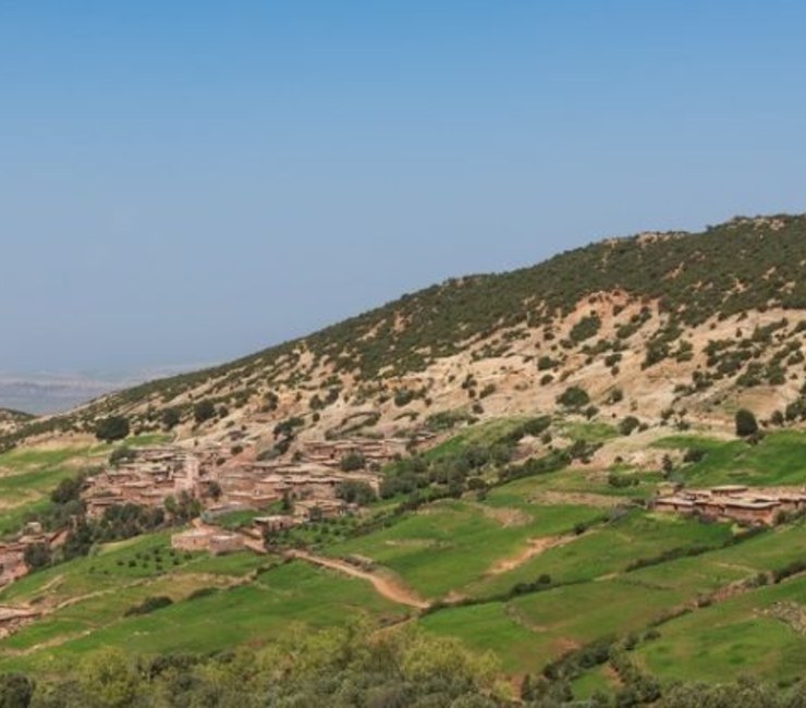 Ouzoud countryside